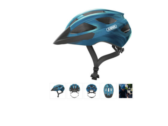 Casco Abus Macator Steel Blue